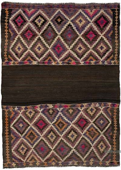 Vintage Bayburt Kilimi - 100 cm x 130 cm