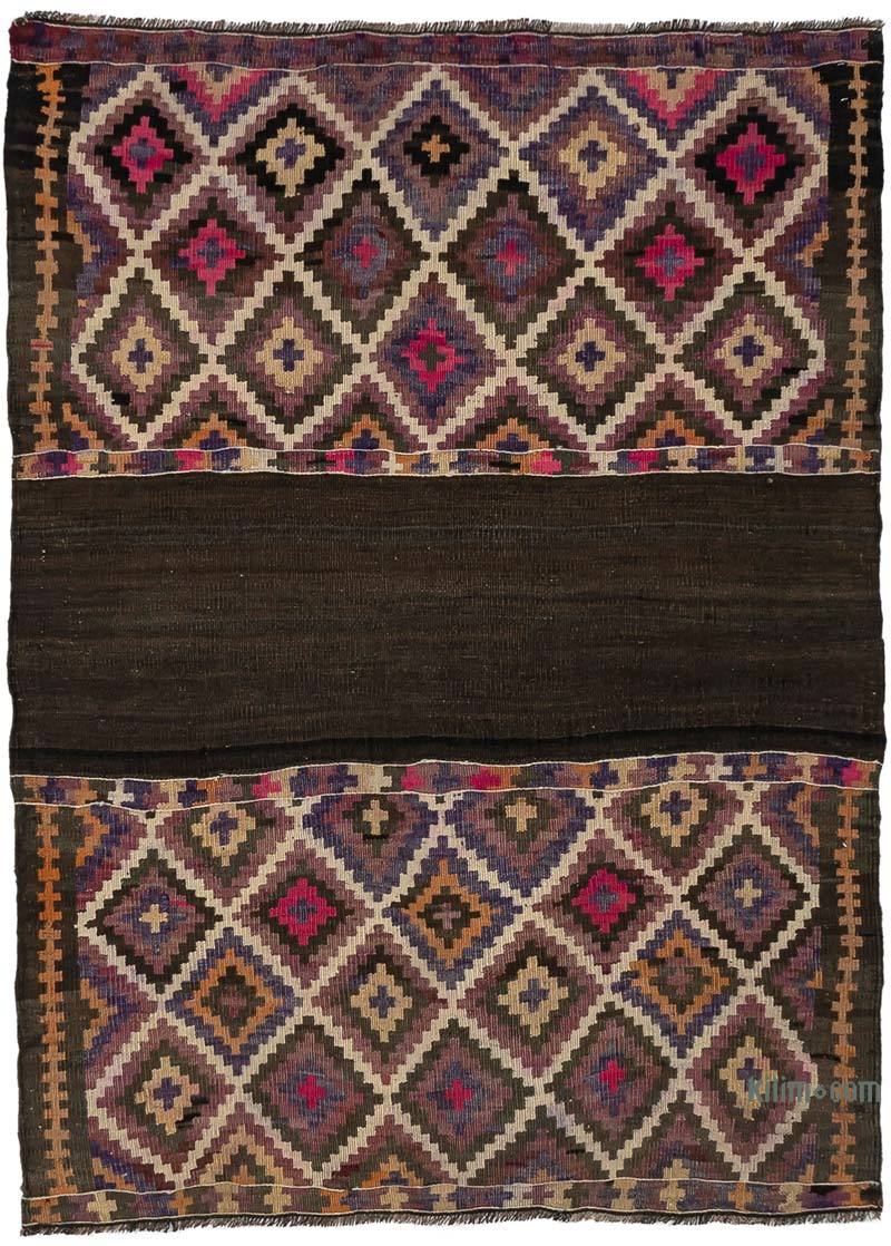 Alfombra Vintage Bayburt Kilim - 100 cm x 130 cm - K0065900