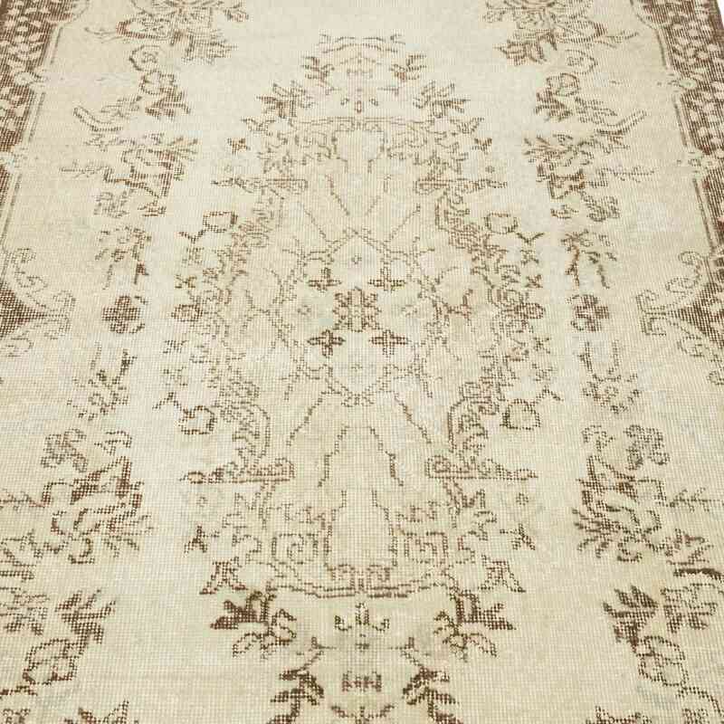 Alfombra Vintage Turca Anudada a Mano - 116 cm x 203 cm - K0065921
