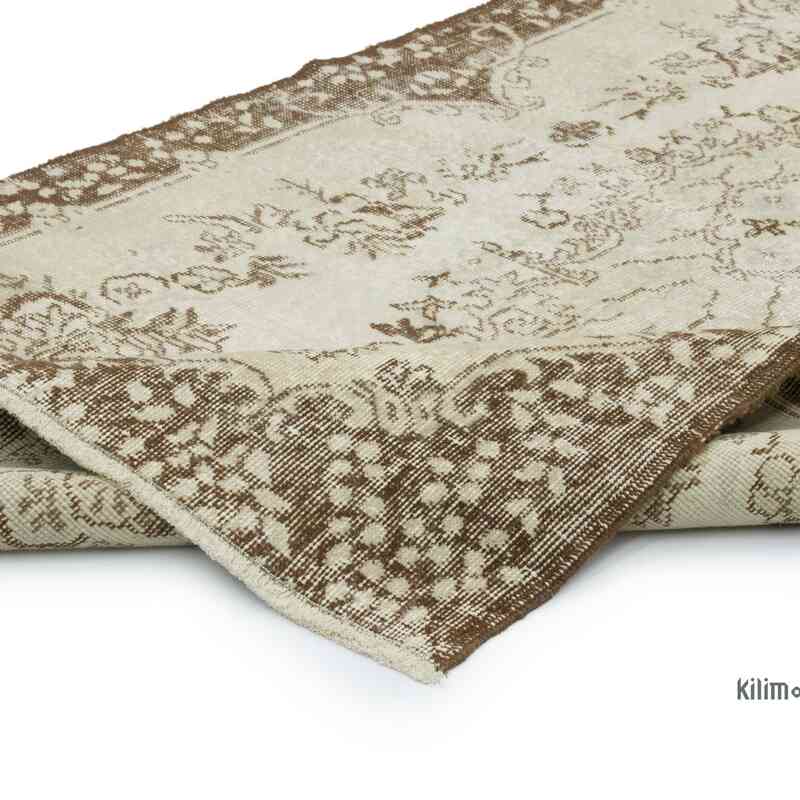 Alfombra Vintage Turca Anudada a Mano - 116 cm x 203 cm - K0065921