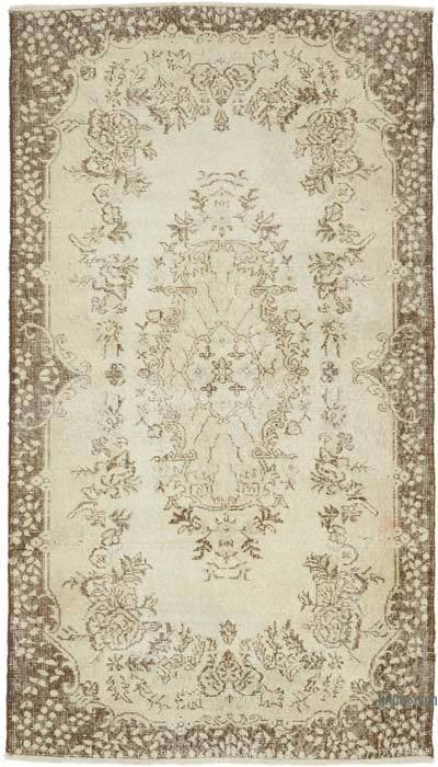 Vintage Turkish Hand-Knotted Rug - 3' 10" x 6' 8" (46" x 80")