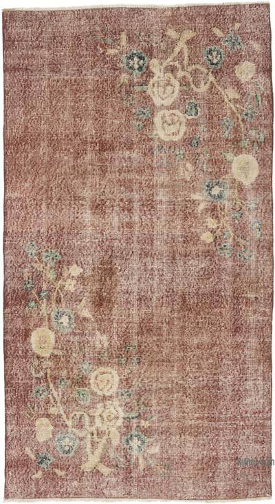 Vintage Turkish Hand-Knotted Rug - 3' 6" x 6' 6" (42" x 78")