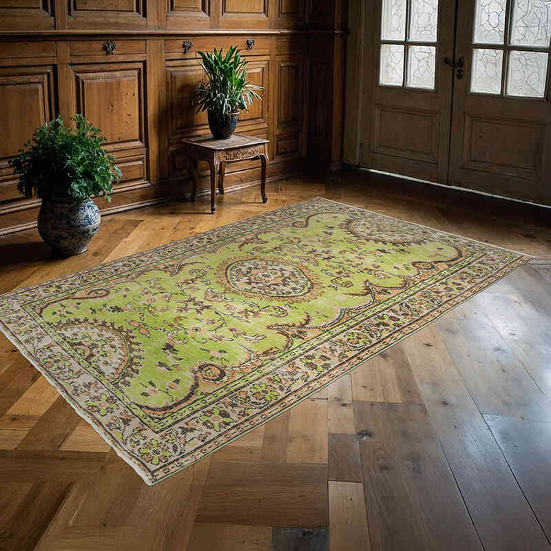 El Dokuma Vintage Hali - 158 cm x 250 cm - K0065941