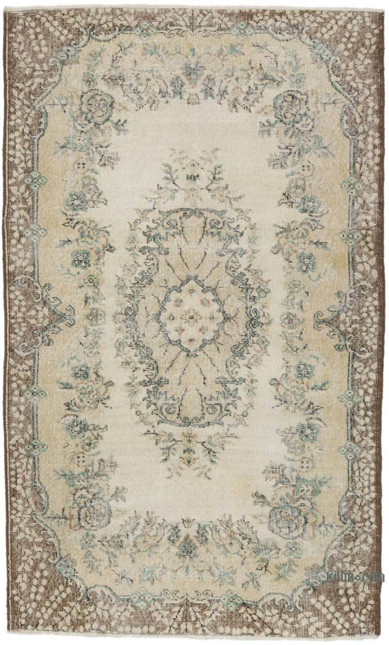 El Dokuma Vintage Halı - 125 cm x 205 cm - K0065948