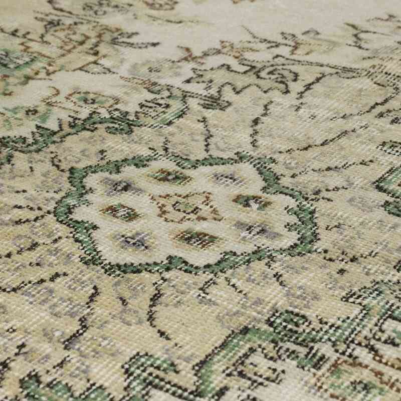 Alfombra Vintage Turca Anudada a Mano - 117 cm x 200 cm - K0065980