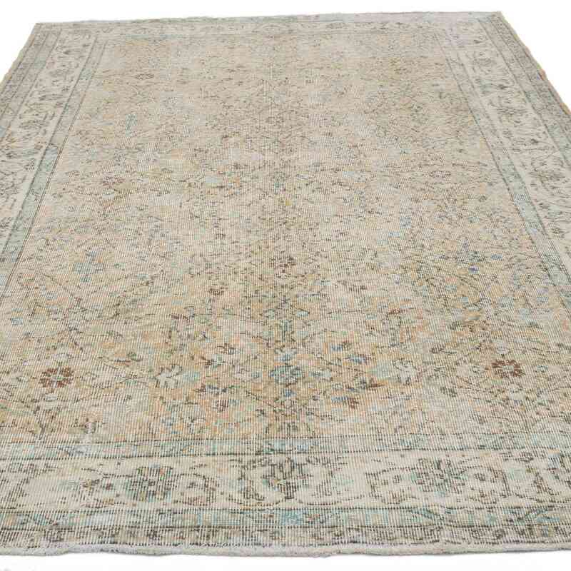 El Dokuma Vintage Halı - 170 cm x 260 cm - K0065981