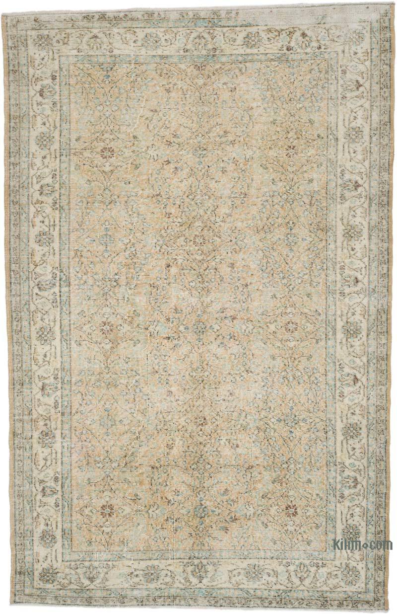 El Dokuma Vintage Halı - 170 cm x 260 cm - K0065981