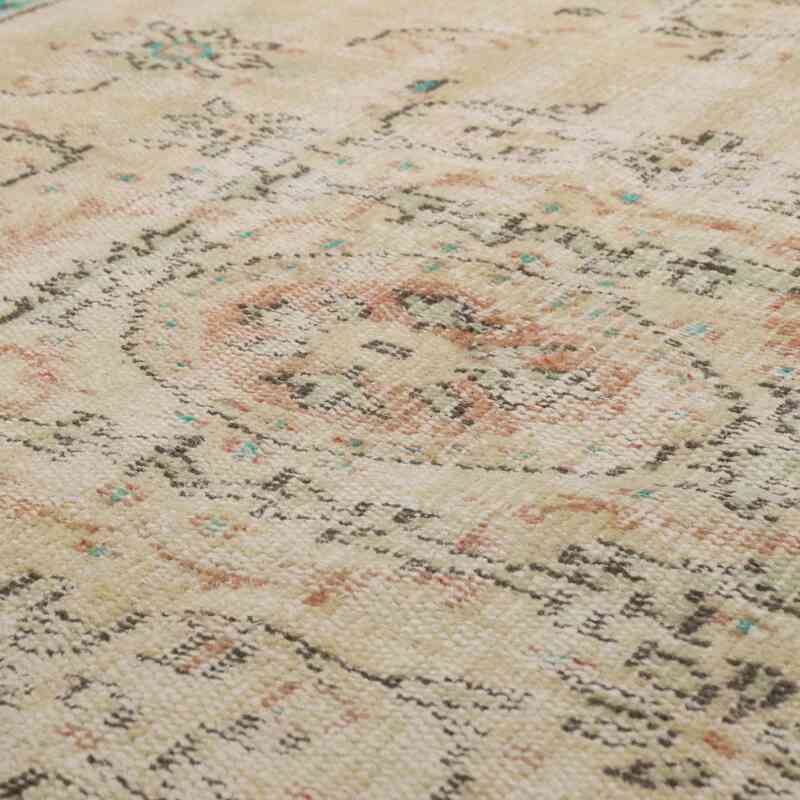 Alfombra Vintage Turca Anudada a Mano - 161 cm x 266 cm - K0065984