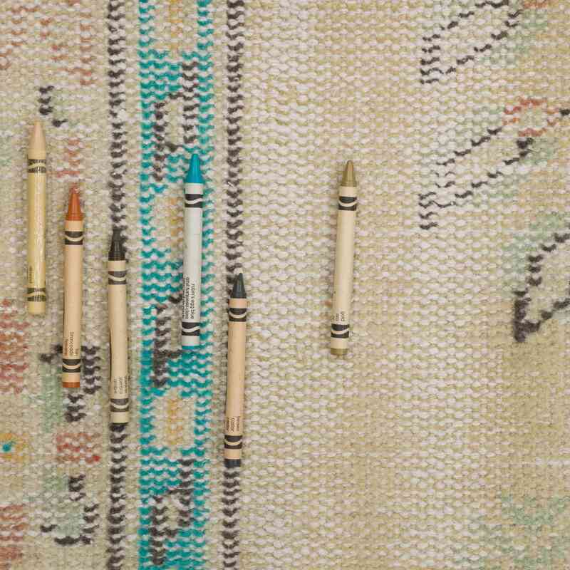Alfombra Vintage Turca Anudada a Mano - 161 cm x 266 cm - K0065984