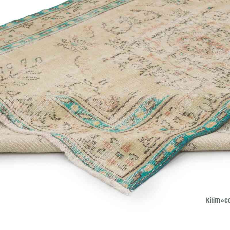 Alfombra Vintage Turca Anudada a Mano - 161 cm x 266 cm - K0065984