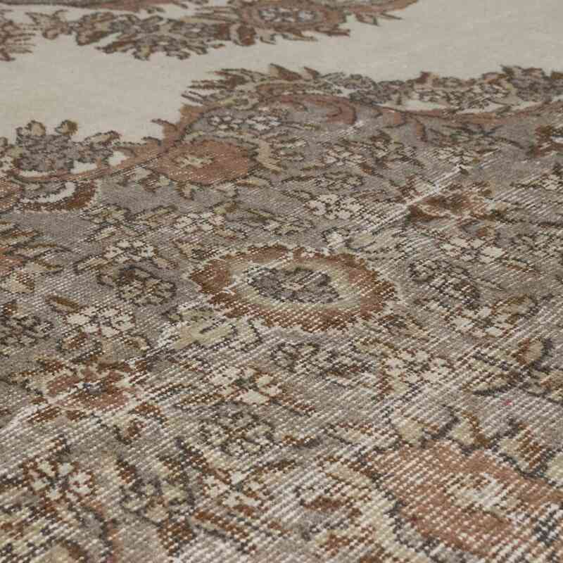 Alfombra Vintage Turca Anudada a Mano - 205 cm x 280 cm - K0065994