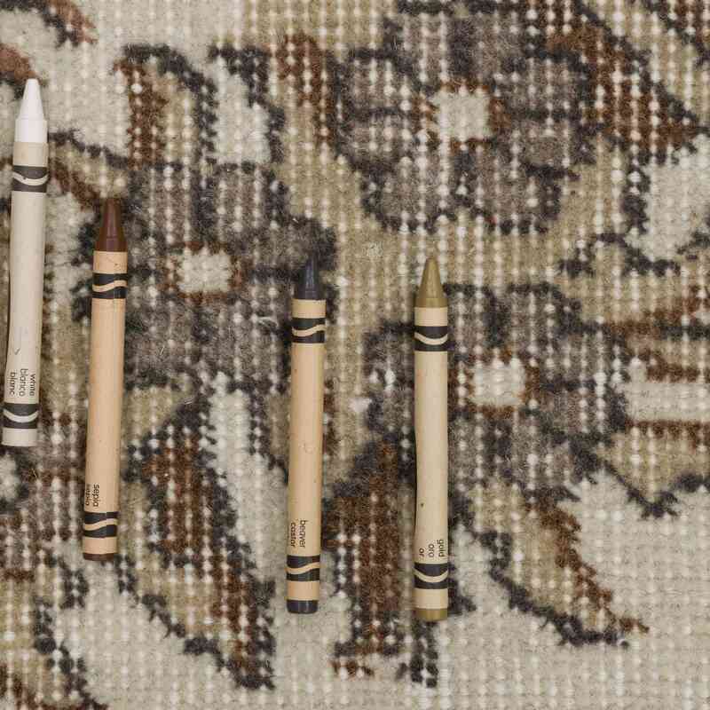 Alfombra Vintage Turca Anudada a Mano - 205 cm x 280 cm - K0065994