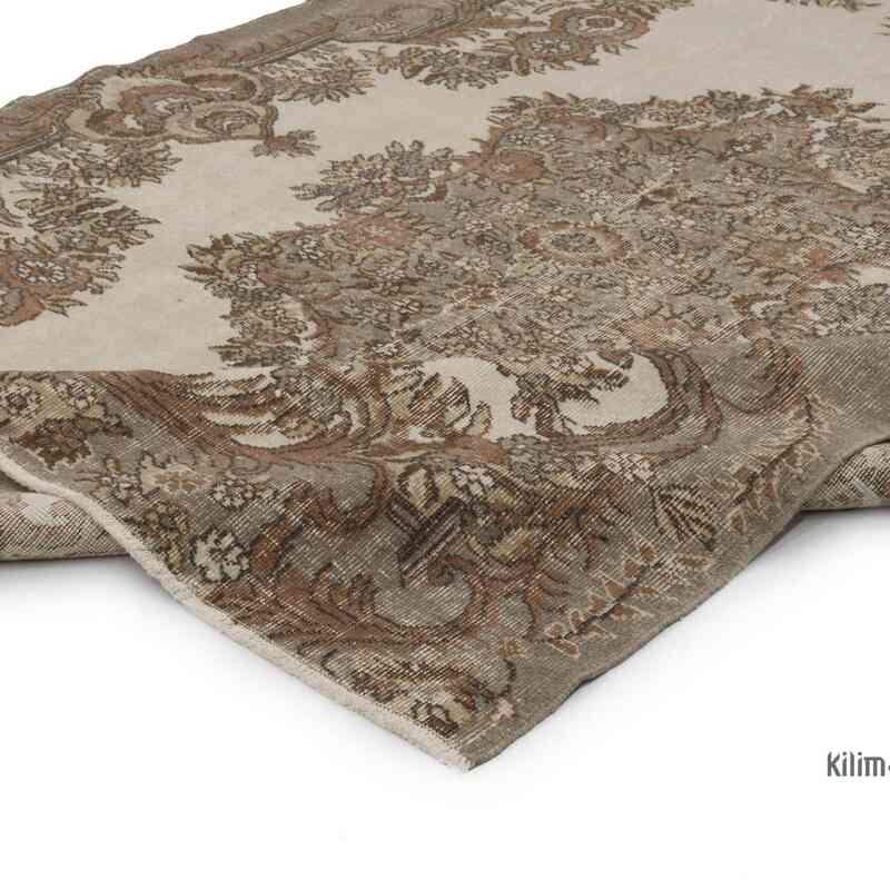 Alfombra Vintage Turca Anudada a Mano - 205 cm x 280 cm - K0065994