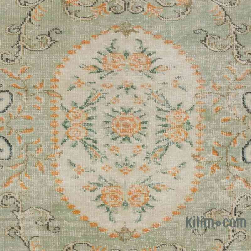 Alfombra Vintage Turca Anudada a Mano - 198 cm x 296 cm - K0065998