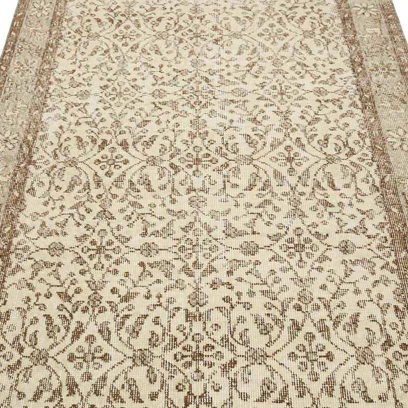 Alfombra Vintage Turca Anudada a Mano - 120 cm x 202 cm - K0066007