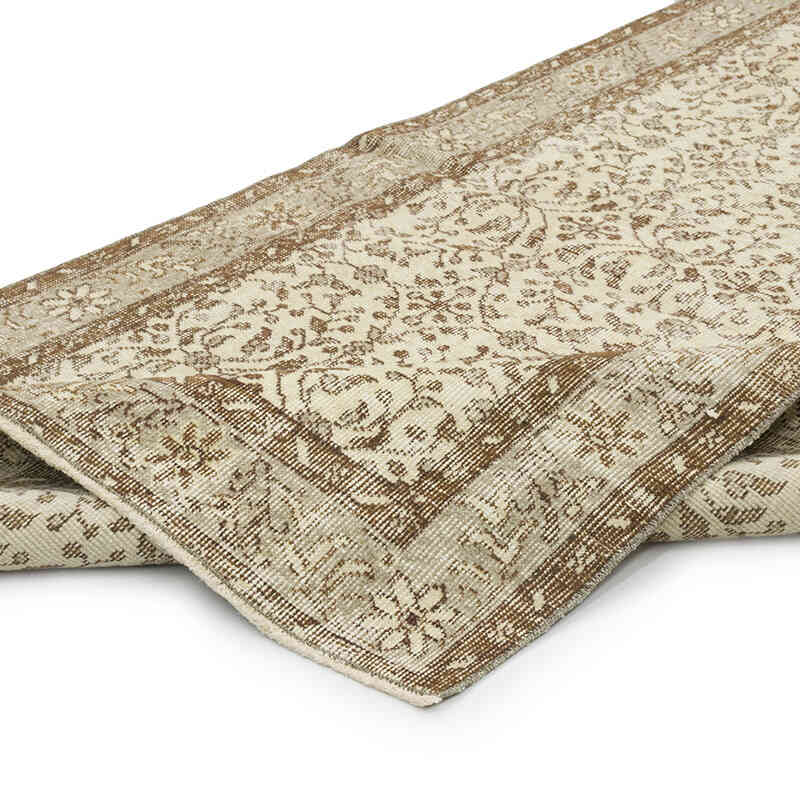 Alfombra Vintage Turca Anudada a Mano - 120 cm x 202 cm - K0066007