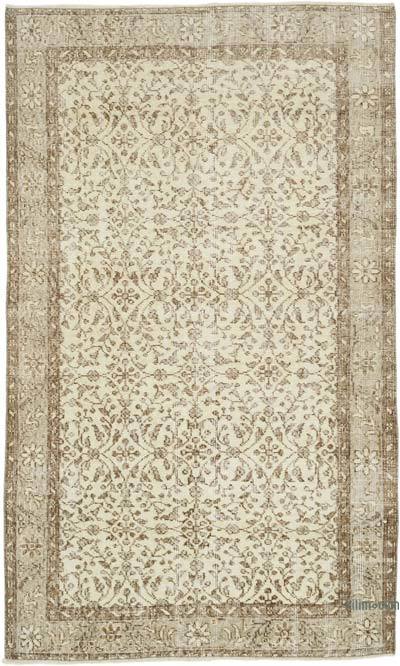 Vintage Turkish Hand-Knotted Rug - 3' 11" x 6' 8" (47" x 80")
