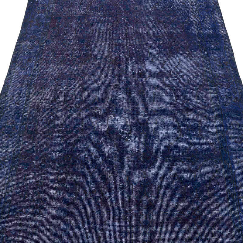 Over-dyed Vintage Hand-Knotted Turkish Rug - 3' 9" x 6' 10" (45" x 82") - K0066015