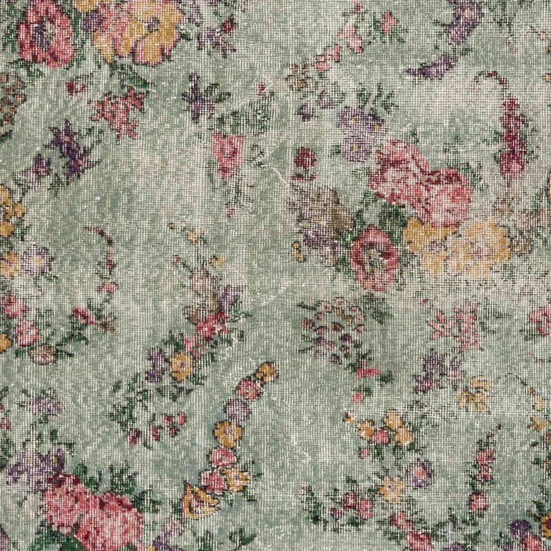 Alfombra Vintage Turca Anudada a Mano - 146 cm x 257 cm - K0066019