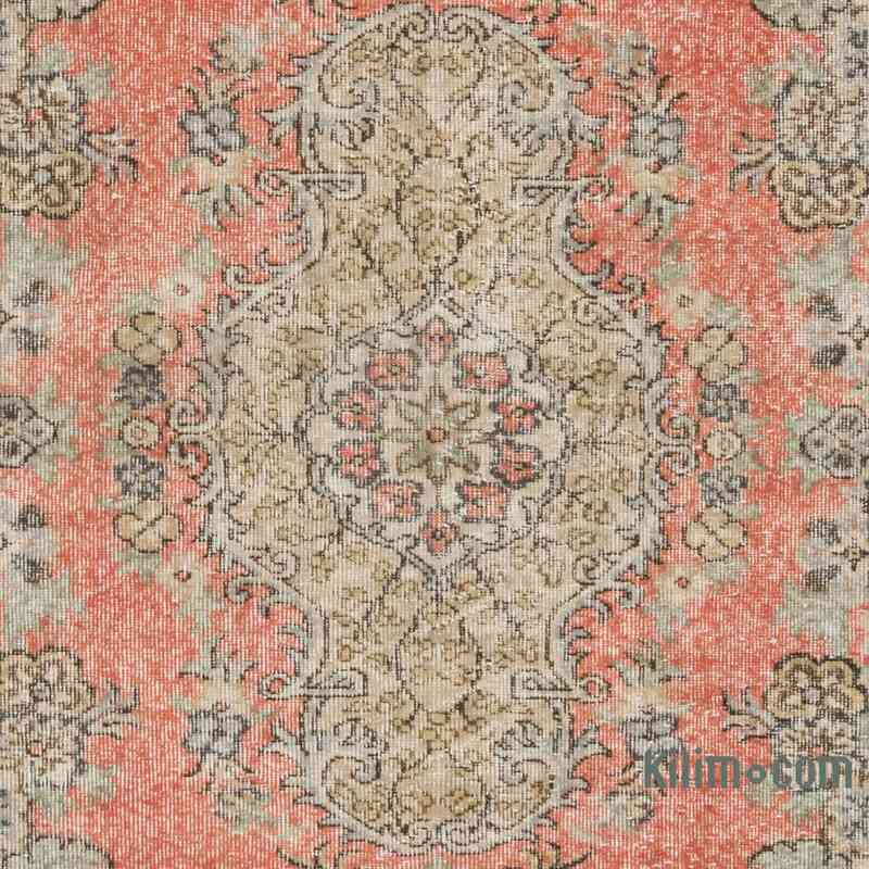 Alfombra Vintage Turca Anudada a Mano - 154 cm x 272 cm - K0066030