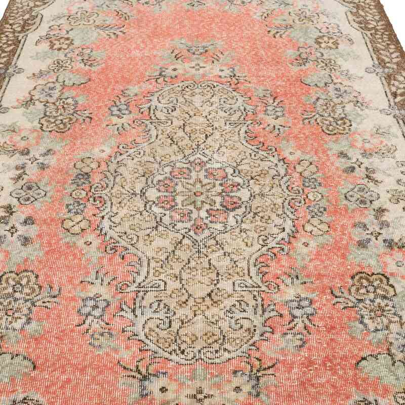 Alfombra Vintage Turca Anudada a Mano - 154 cm x 272 cm - K0066030