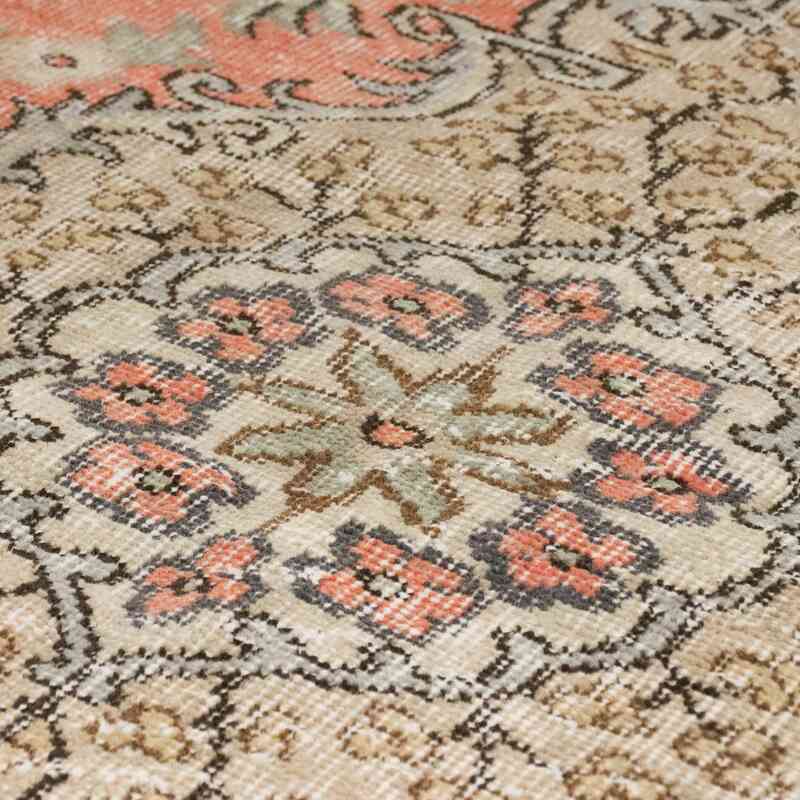 Alfombra Vintage Turca Anudada a Mano - 154 cm x 272 cm - K0066030