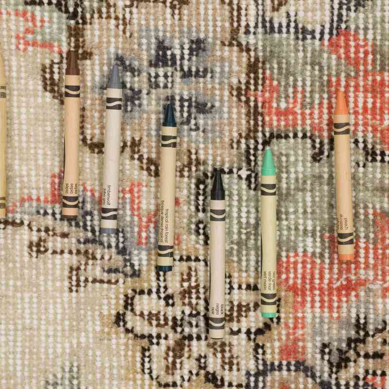 Alfombra Vintage Turca Anudada a Mano - 154 cm x 272 cm - K0066030