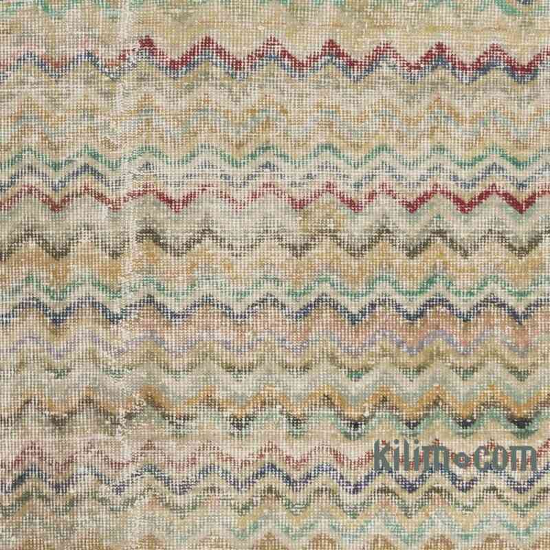 El Dokuma Vintage Halı - 106 cm x 156 cm - K0066035