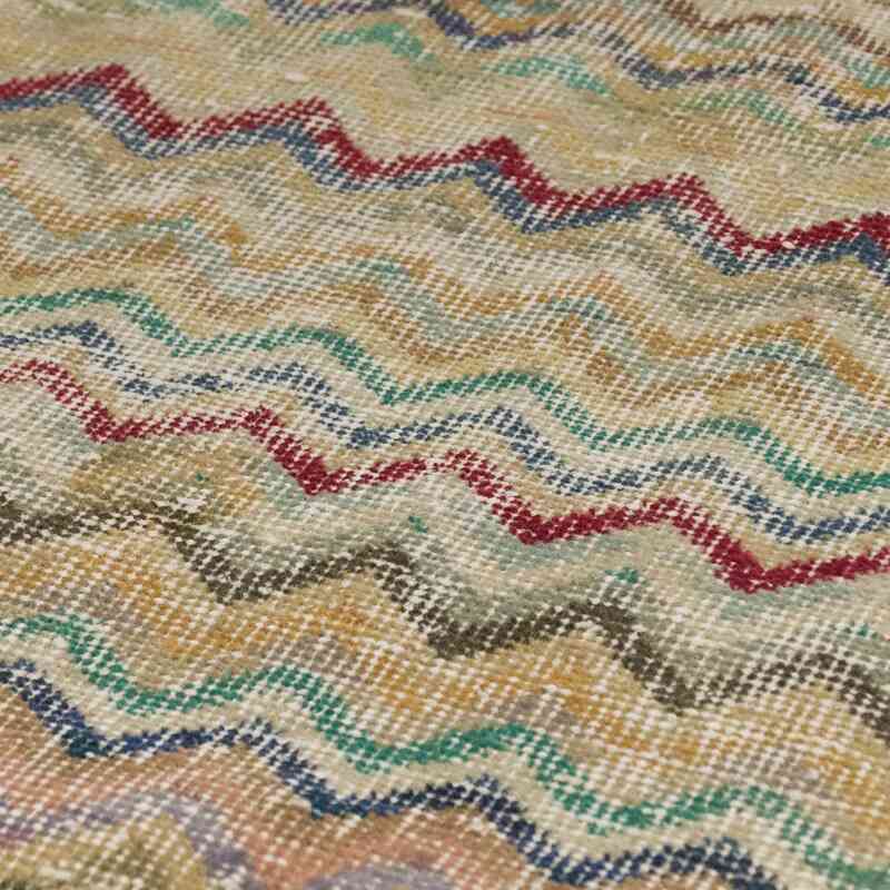 El Dokuma Vintage Halı - 106 cm x 156 cm - K0066035