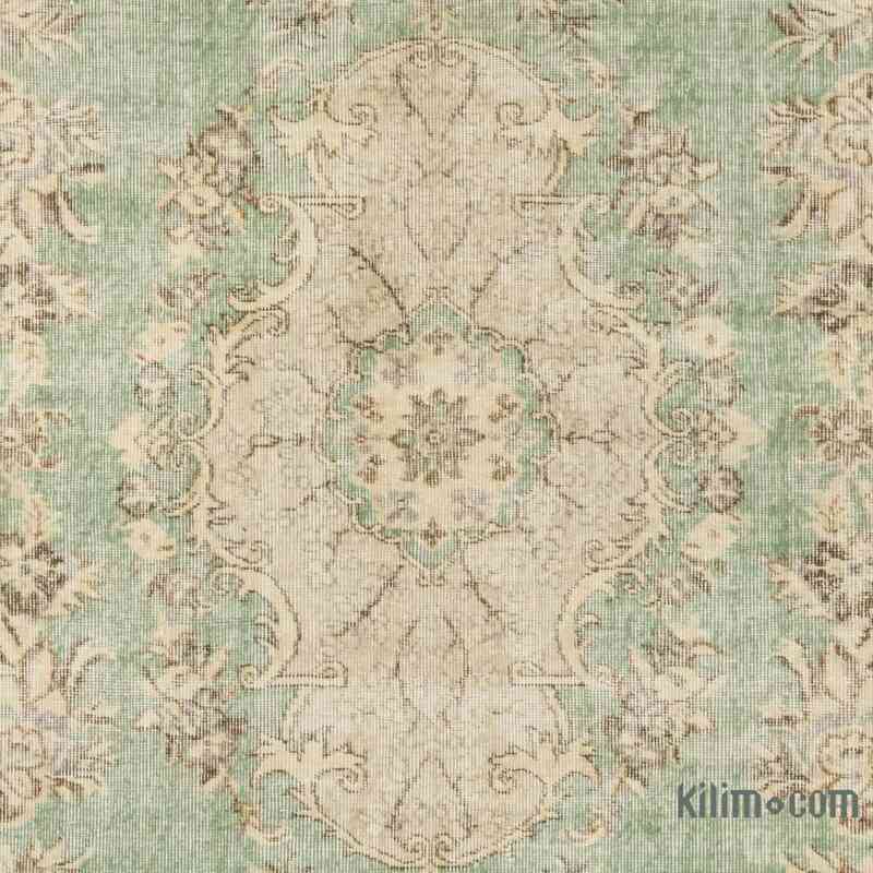 Alfombra Vintage Turca Anudada a Mano - 190 cm x 298 cm - K0066042