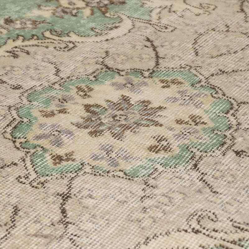 Alfombra Vintage Turca Anudada a Mano - 190 cm x 298 cm - K0066042