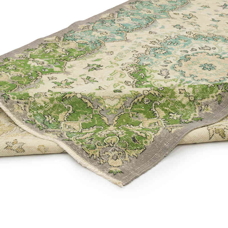 Alfombra Vintage Turca Anudada a Mano - 173 cm x 275 cm - K0066047