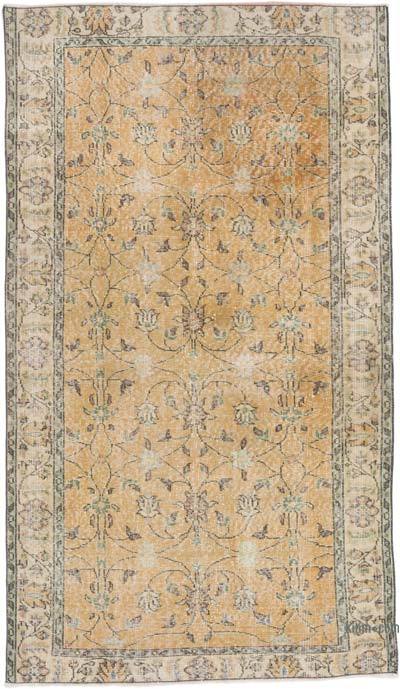 El Dokuma Vintage Halı - 113 cm x 196 cm
