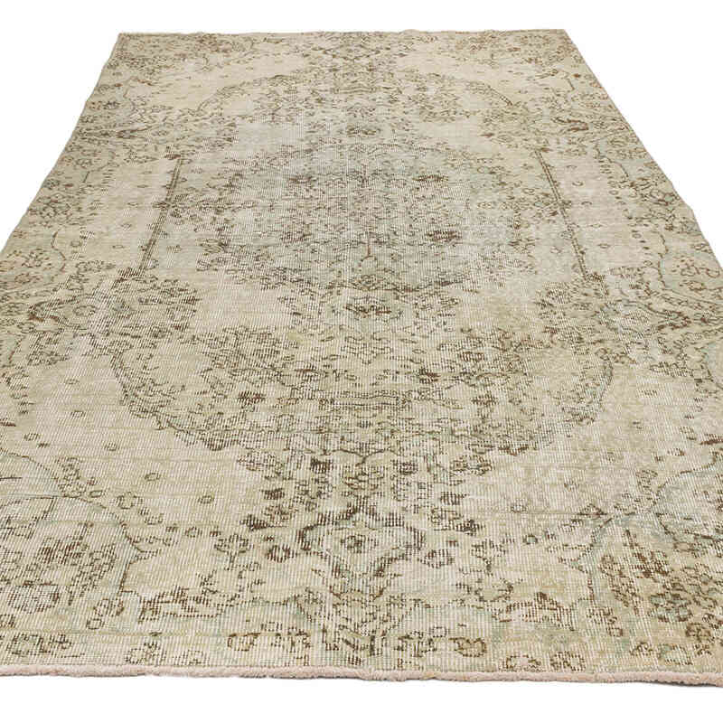 Vintage Turkish Hand-Knotted Rug - 5'  x 9'  (60" x 108") - K0066052