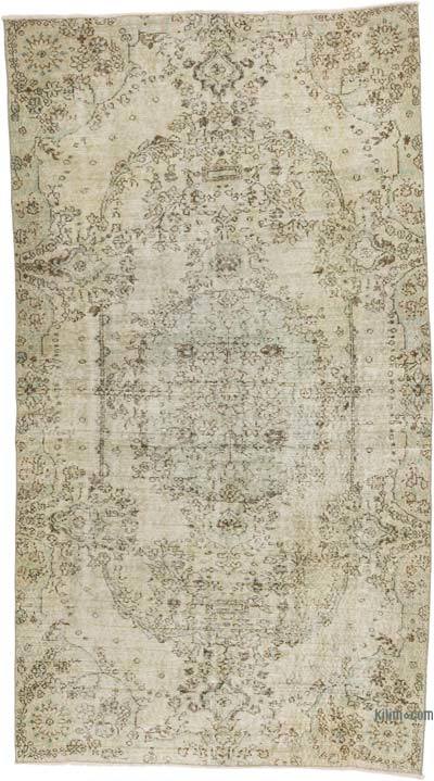 Vintage Turkish Hand-Knotted Rug - 5'  x 9'  (60" x 108")