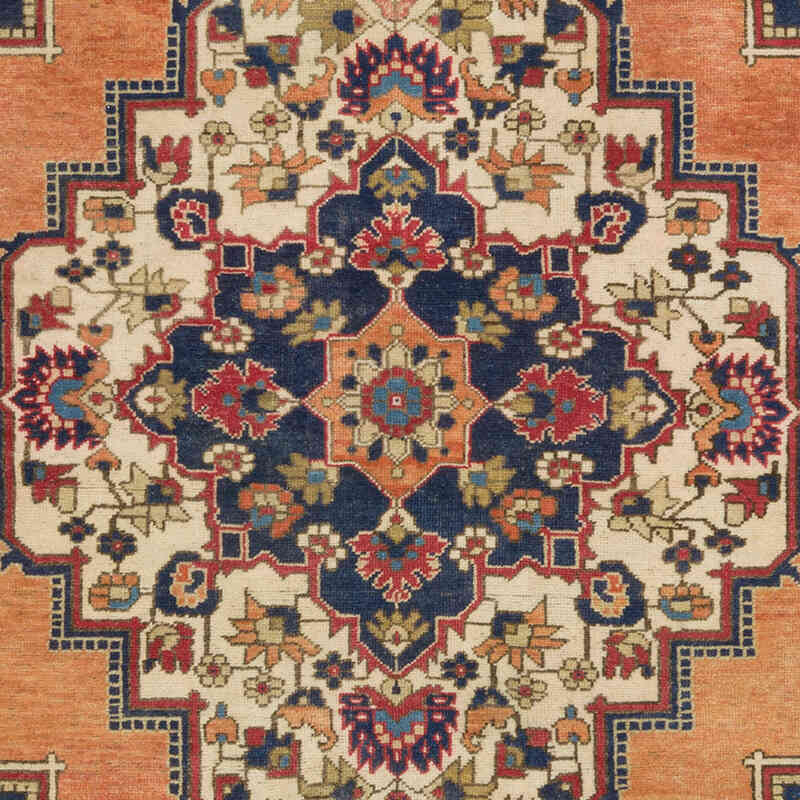 Vintage Turkish Hand-Knotted Rug - 4' 11" x 9' 3" (59" x 111") - K0066066