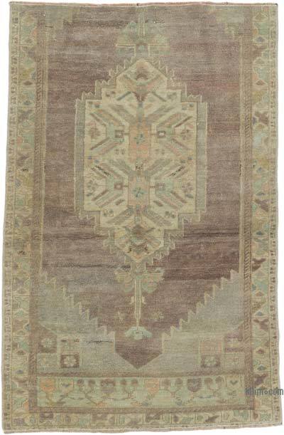 El Dokuma Vintage Halı - 92 cm x 141 cm