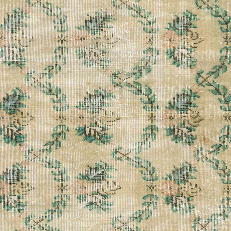 El Dokuma Vintage Halı - 118 cm x 164 cm - K0066070