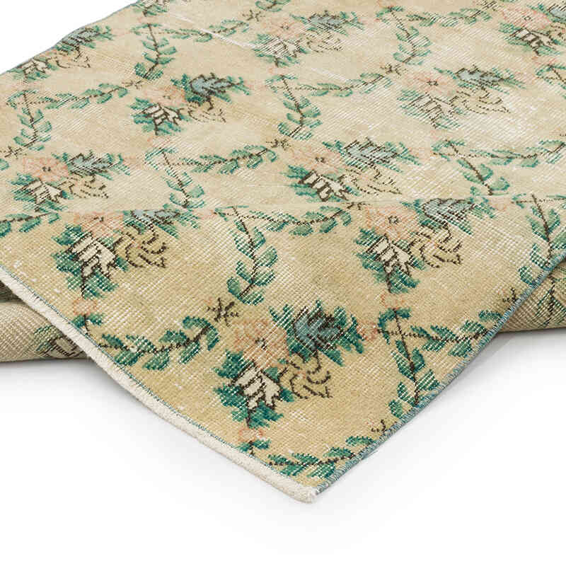 El Dokuma Vintage Halı - 118 cm x 164 cm - K0066070