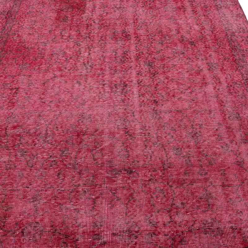 Over-dyed Vintage Hand-Knotted Turkish Rug - 5' 3" x 7' 8" (63" x 92") - K0066089