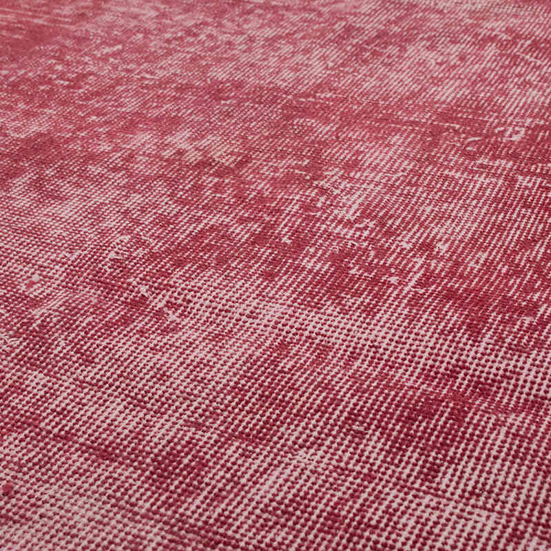 Over-dyed Vintage Hand-Knotted Turkish Rug - 4' 10" x 9'  (58" x 108") - K0066099