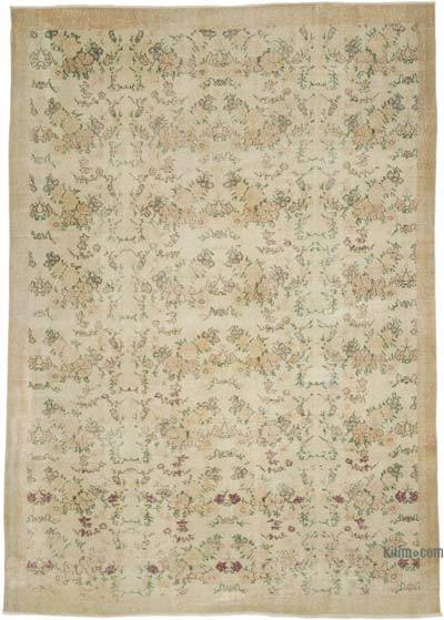 Alfombra Vintage Turca Anudada a Mano - 215 cm x 310 cm