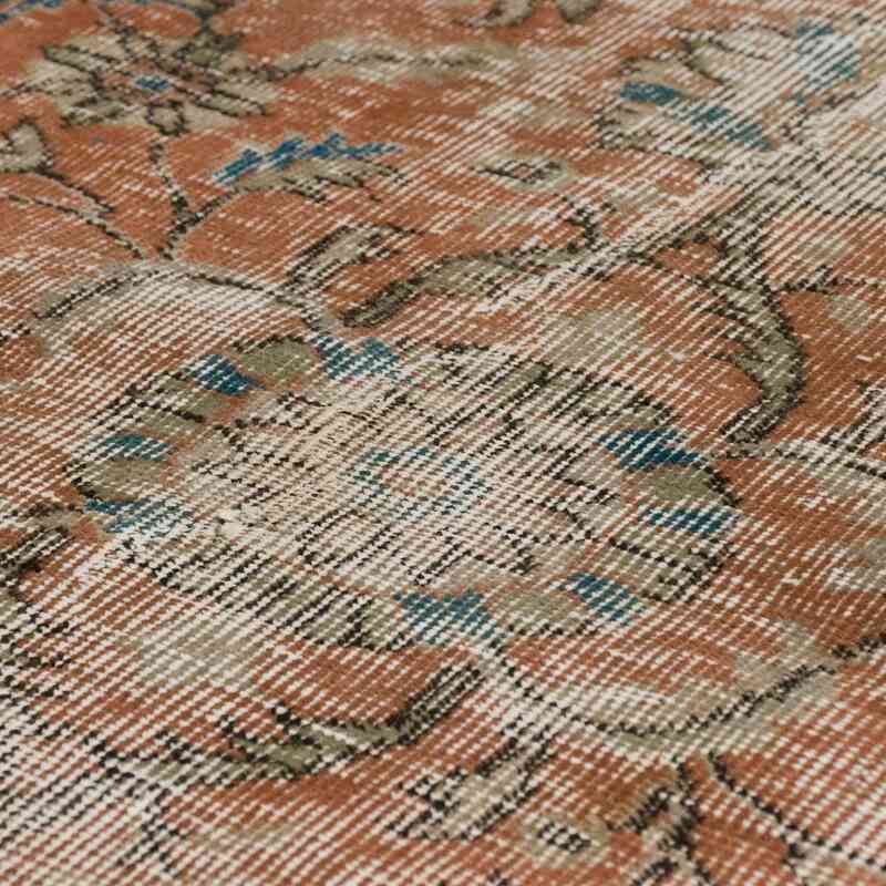 Alfombra Vintage Turca Anudada a Mano - 140 cm x 236 cm - K0066104