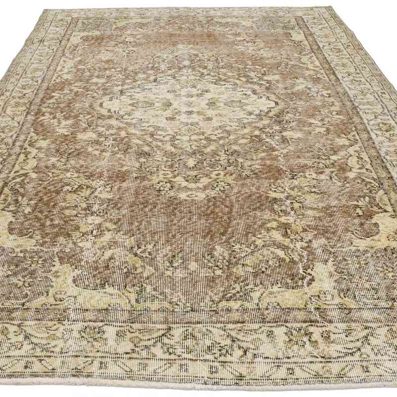Vintage Turkish Hand-Knotted Rug - 5' 6" x 9' 4" (66" x 112") - K0066105