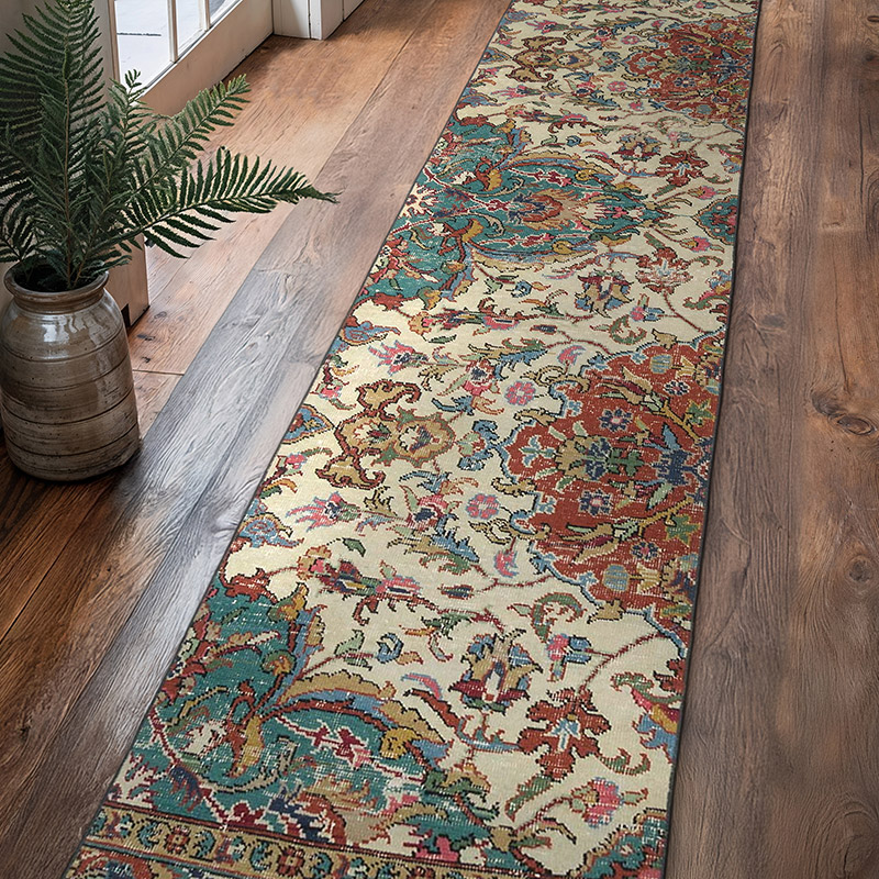Vintage Anadolu Yolluk - 75 cm x 375 cm - K0066110