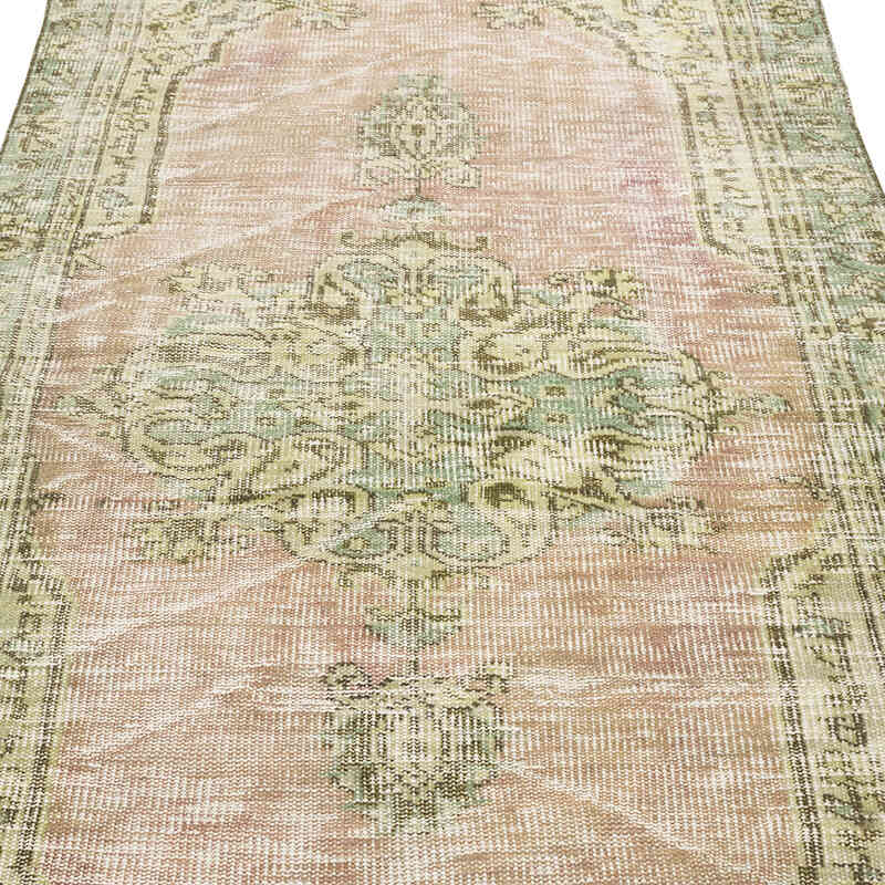 Alfombra Vintage Turca Anudada a Mano - 117 cm x 189 cm - K0066113