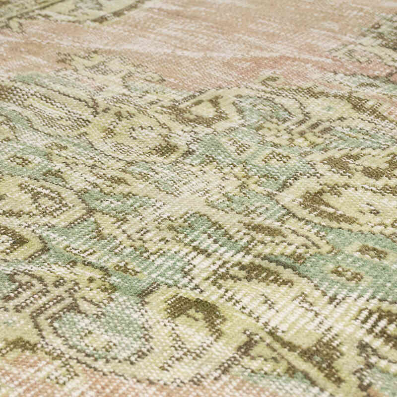 Alfombra Vintage Turca Anudada a Mano - 117 cm x 189 cm - K0066113