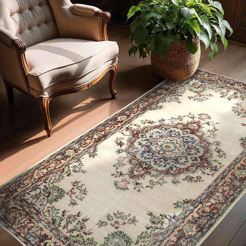 El Dokuma Vintage Hali - 133 cm x 213 cm - K0066116