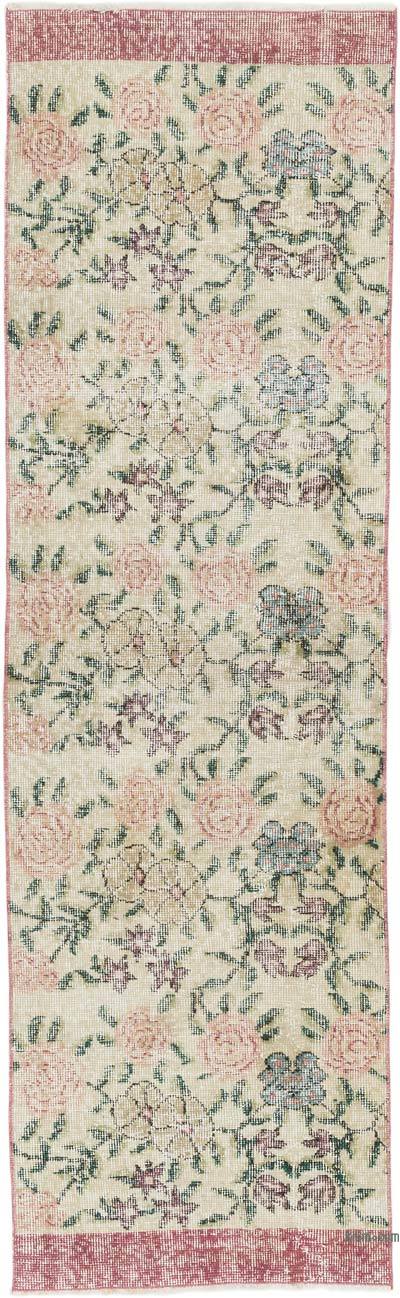 Vintage Anadolu Yolluk - 64 cm x 210 cm