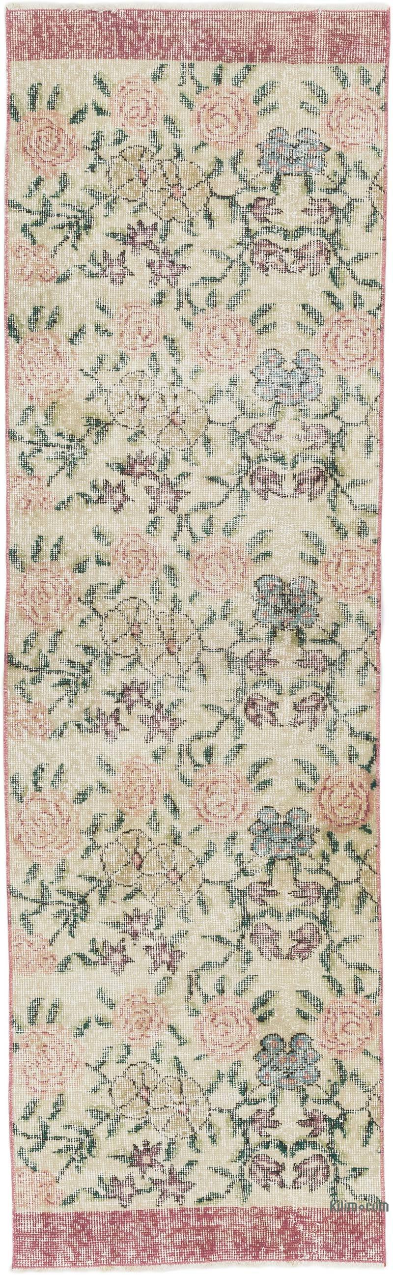Vintage Anadolu Yolluk - 64 cm x 210 cm - K0066127
